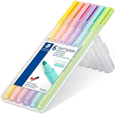 Amazon Staedtler Triplus Textsurfer Pastel Highlighters In