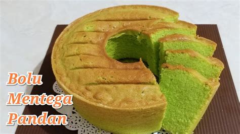 Bolu Mentega Pandan Super Moist Padat Lembut Pecinta Bolu Mentega