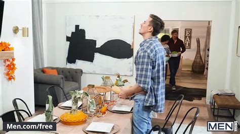 Men Thanksgiving Dinner Party Has Turned Into A Dick Orgy Gay Bareback Porn Feat Kaleb