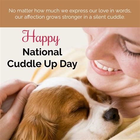 National Cuddle Up Day Template Postermywall