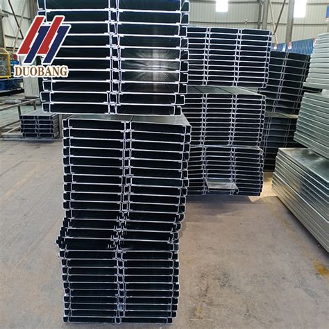 Hot DIP Galvanized Steel Beam C Channel Purlin China Customized C