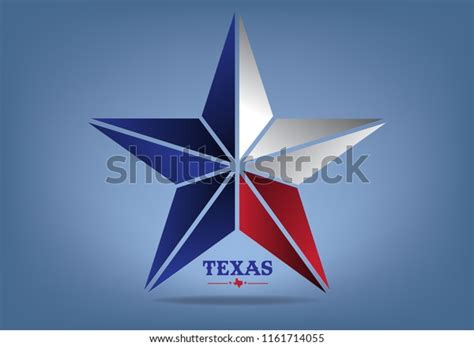 Texas Star Vector Eps 10 Stock Vector Royalty Free 1161714055