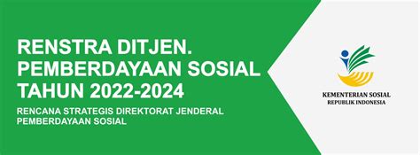 Rencana Strategis Direktorat Jenderal Pemberdayaan Sosial Tahun 2020