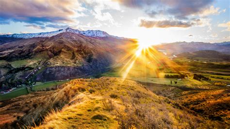 Fondos De Pantalla Paisaje K Nueva Zelanda Naturaleza Luz De Sol