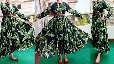 Full Umbrella High Low Dress Design Very Easy Cutting And Stitching