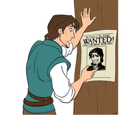 Flynn Rider And His Wanted Poster Flynn Rider Rider Memes