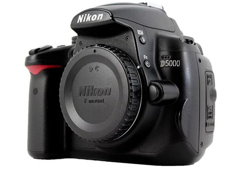 Nikon D5000 12.3MP DSLR Digital Camera Body - Lenses and Cameras