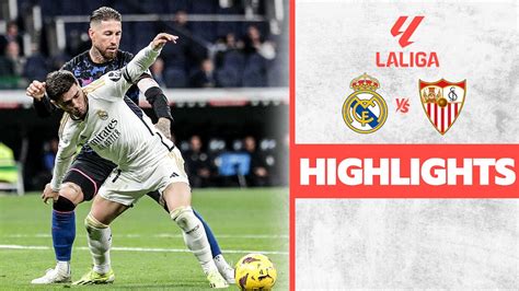 Watch Real Madrid Vs Sevilla - Highlights Video Online(HD) On JioCinema