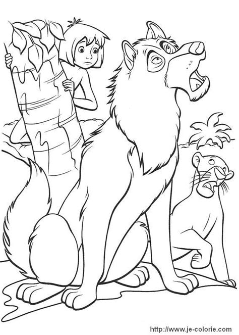 Coloriages Le Livre De La Jungle Page