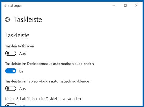 Taskleiste Ausblenden In Windows So Geht S