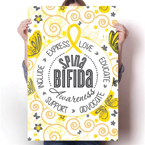 Spina Bifida Awareness Poster Awareness Poster Spina Bifida