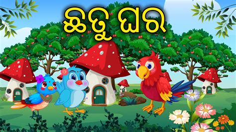 Chhatu Ghara Jungalare Barafa Barsha Birds Story Odia Gapa Tiki