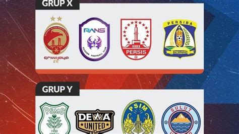 Jadwal Jam Tayang TV 8 Besar Liga 2 Grup X Y Lengkap Persis Vs RANS