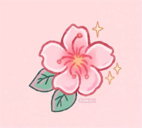 Sakura Flower Sticker For Sale By Danipui Anime Flower Cute Flower