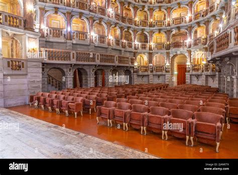 Mantua Italy September 24 2021 Teatro Scientifico Del Bibiena In