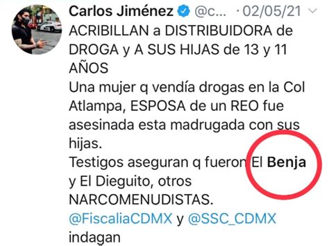 Cayó “el Benja” Presunto Líder De Una Célula Delictiva Que Opera En