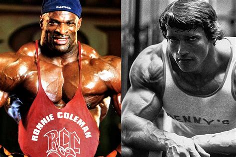 Arnold Schwarzenegger Vs Ronnie Coleman