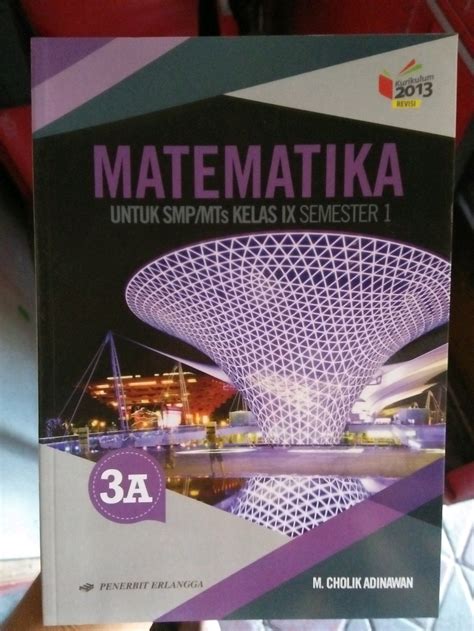 Matematika SMP Kelas 9 Buku Paket Mtk Kelas 9 Semester 1 Terbaru