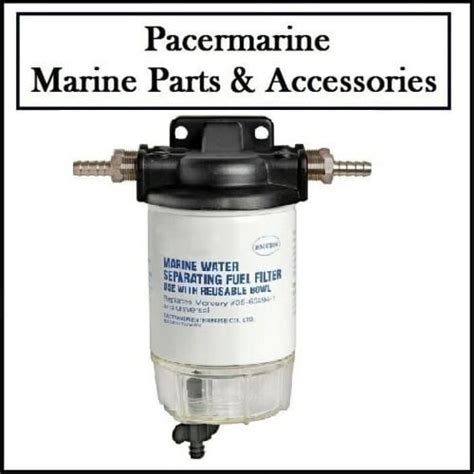 Universal Water Fuel Separator Filter Kit Pacermarine