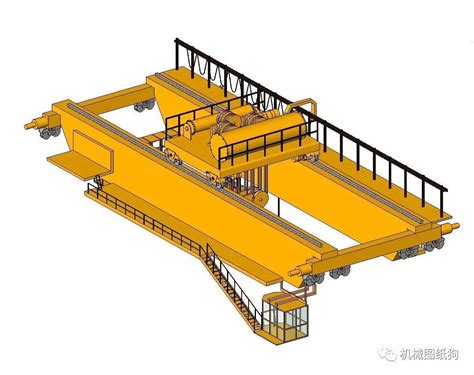 【工程机械】eot电动桥式起重机3d模型图纸 Dwg Sat格式solidworks 仿真秀干货文章