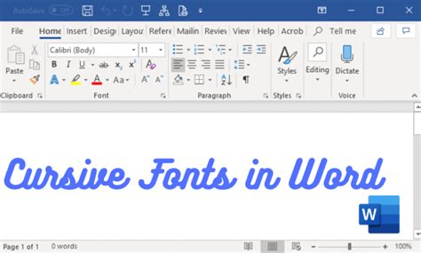 Ms word cursive font - fikomilk