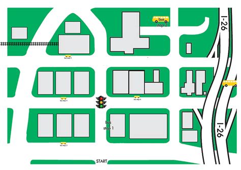 Printable Blank Street Map - Printable Word Searches
