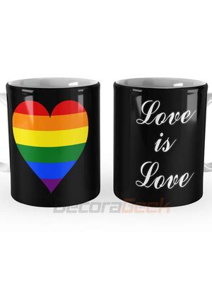 Love Is Love Caneca Compre Produtos Personalizados No Elo7