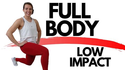 Low Impact Total Body Workout Minute Low Impact Exercises For