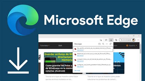 Como Descargar Y Usar El Navegador Microsoft Edge En Images Sexiz Pix