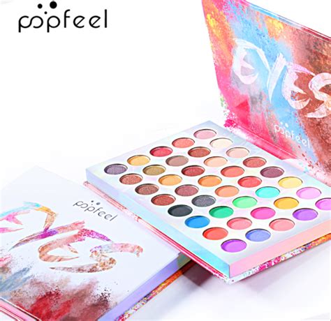 PopFeel 40 Colours Eyeshadow Palette (New Style) - Colour Zone Cosmetics