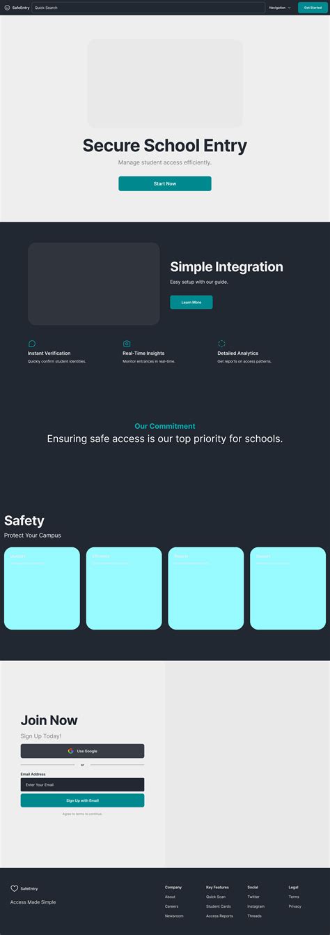 Student Access Control System Website Mushoai