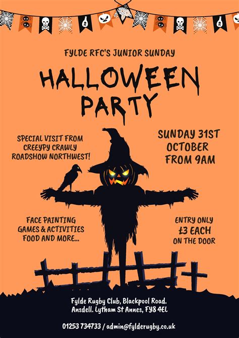 Halloween Party In The Clubhouse Today Fylde Rugby Club