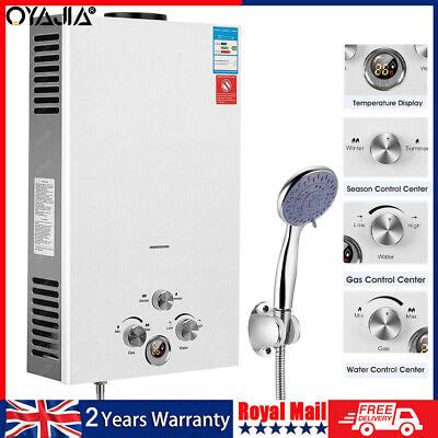 8L 18L Propane Gas Tankless Instant LPG Hot Water Heater Boiler With Shower Kit EBay
