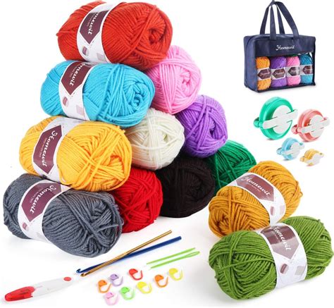 DMC Pack Fil Happy Chenille Fil Pour Tricot Et Crochet Amigurumis