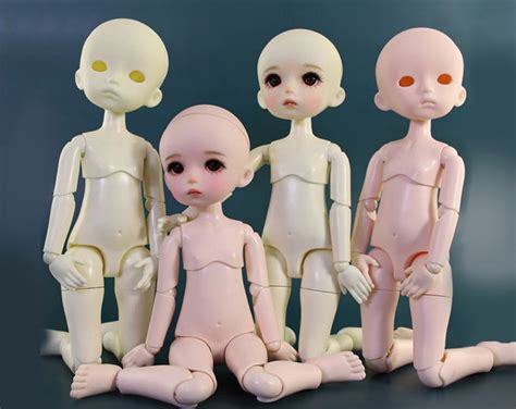 26cm Nude Bjd Doll Mechanical Joint Toy No Make up Face Open Head Doll 1 6 Practice Bjd Doll Dıy