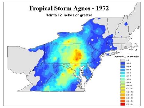 Tropical Storm Agnes: record floods in '72