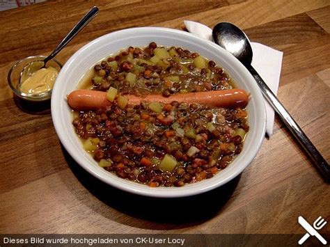 Linsensuppe Nach Mutters Art Ein Beliebtes Rezept Aus Der Kategorie