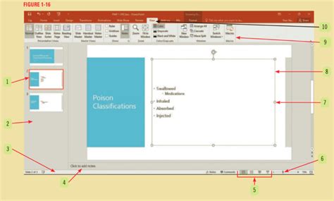 Solved Label Each Element Of The PowerPoint Window Shown In Figure 1 16