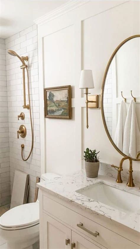 20 Transitional Bathroom Decor Ideas » Lady Decluttered