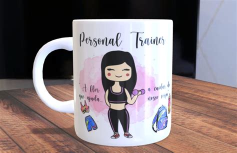 Caneca Profissões Personal Trainer Elo7 Produtos Especiais