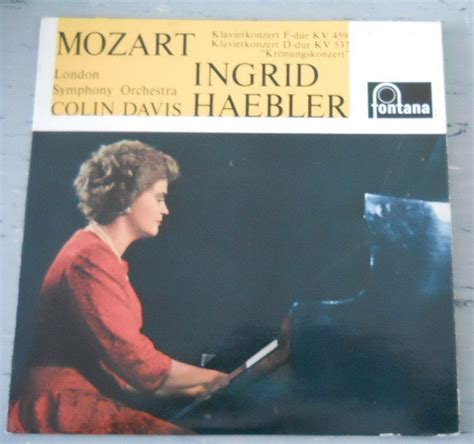 Wolfgang Amadeus Mozart Ingrid Haebler Klavier The London Symphony