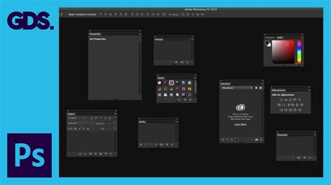 Panels Workspaces In Adobe Photoshop Ep Adobe Photoshop For