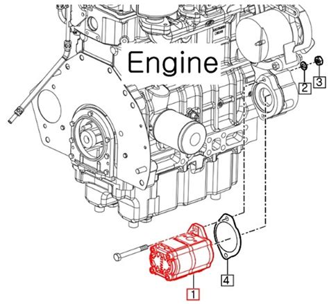 Hydraulic Gear Pump For 25382540 Mahindra Tractor 12625103100 Bill