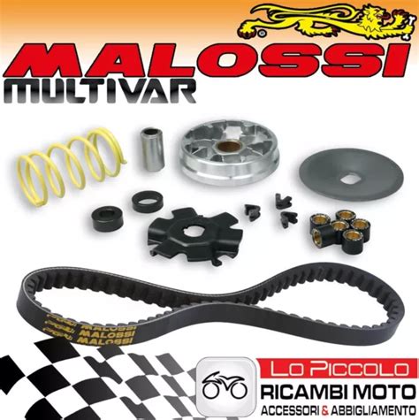 SET VARIATEUR MALOSSI Avec Rouleaux Et Ressort Courroie Rouleaux