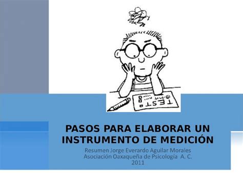 PPT PASOS PARA ELABORAR UN INSTRUMENTO DE MEDICIÓN PDFSLIDE NET