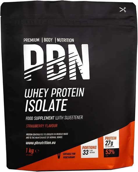 PBN Premium Body Nutrition Protéines en poudre à base d isolat de