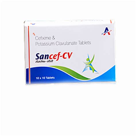 SANCEF CV Tablets JM Healthcare Pvt Ltd