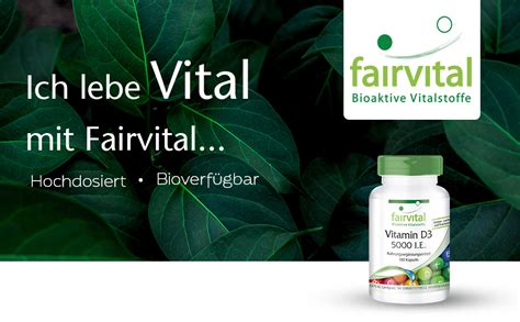 Fairvital Vitamin D I E Kapseln Hochdosiert Alle