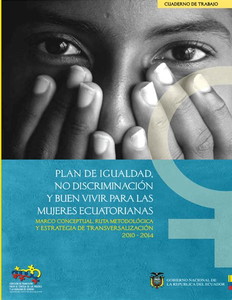 plan de igualdad no discriminación y buen vivir para las