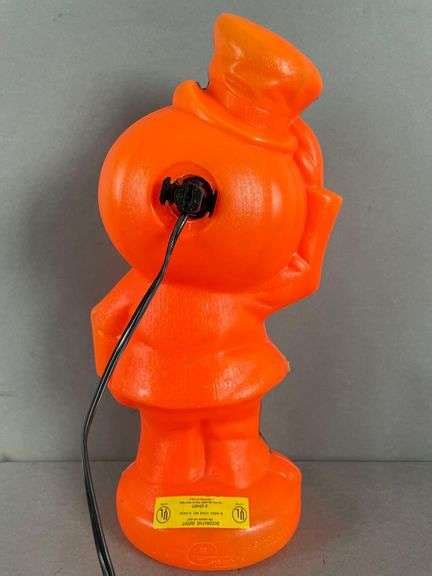 Vintage Empire Light Up Halloween Pumpkin Blow Mold Matthew Bullock